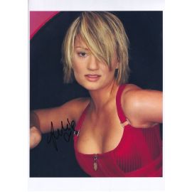 Autogramm Model / Pop | Juliette SCHOPPMANN | 2000er (Portrait Color XL) SEXY 3
