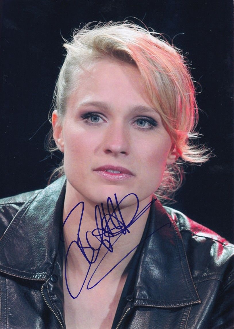 Autogramm Pop / TV | Jeanette BIEDERMANN | 2000er (Portrait Color XL) 2