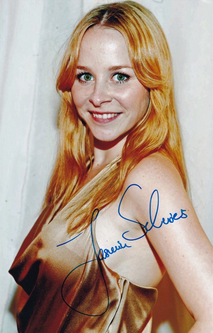 Autogramm Schauspieler | Jasmin SCHWIERS | 2010er Foto (Portrait Color XL) SEXY