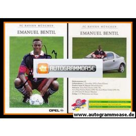 Autogramm Fussball | FC Bayern München | 1998 | Emanuel BENTIL