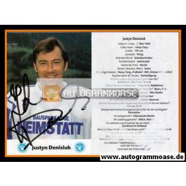 Autogramm Eishockey | EC Hedos München | 1991 | Justyn DENISIUK