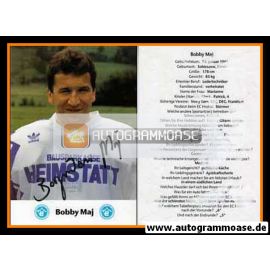 Autogramm Eishockey | EC Hedos München | 1991 | Bobby MAJ