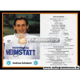 Autogramm Eishockey | EC Hedos München | 1991 | Andreas SCHUBERT