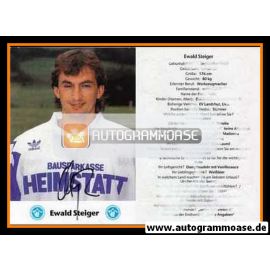Autogramm Eishockey | EC Hedos München | 1991 | Ewald STEIGER