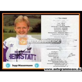Autogramm Eishockey | EC Hedos München | 1991 | Sepp WASSERMANN