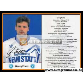 Autogramm Eishockey | EC Hedos München | 1992 | Georg FRANZ
