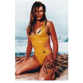 Autogramm Model / Schwimmen | Franziska VAN ALMSICK | 2000er Foto (Portrait Color XL) SEXY 3