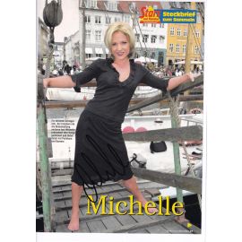 Autogramm Schlager | MICHELLE | 1990er (Portrait Color XL)