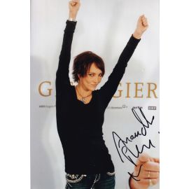 Autogramm Schauspieler | Anouschka RENZI | 2010 Foto (Portrait Color XL) Gier