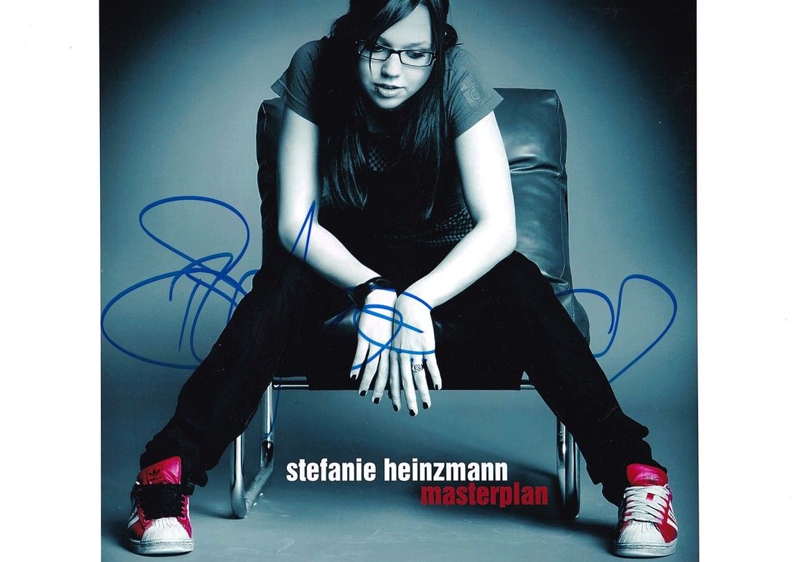 Autogramm Pop (CH) | Stefanie HEINZMANN | 2003 Foto (Portrait Color XL) Masterplan 2