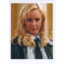 Autogramm Model / TV | Isabel EDVARDSSON | 2010er (Portrait Color XL) Lets Dance