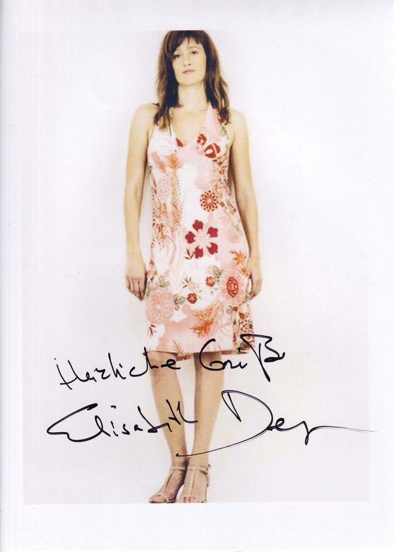 Autogramm Schauspieler | Elisabeth DEGEN | 2000er (Portrait Color XL)