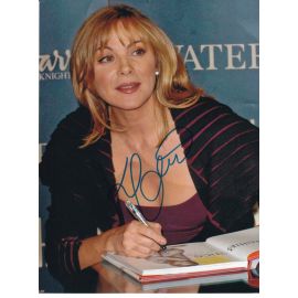 Autogramm Film (Kanada) | Kim CATTRALL | 2000er Foto (Portrait Color XL)