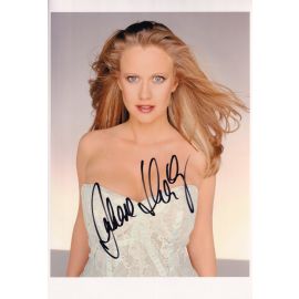 Autogramm Model / TV | Barbara SCHÖNEBERGER | 2000er Foto (Portrait Color XL) SEXY