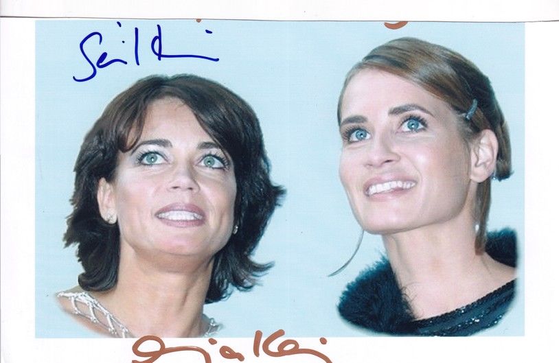 Autogramme Schauspieler | Anja + Gerit KLING | 2010er (Portrait Color XM)
