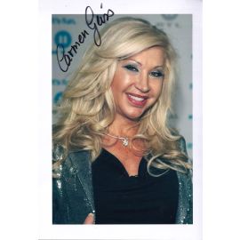 Autogramm Celebrity / TV | Carmen GEISS | 2010er (Portrait Color XM)