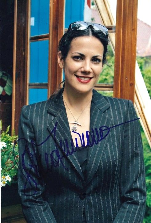 Autogramm Schauspieler | Bettina ZIMMERMANN | 2000er Foto (Portrait Color XM) 2
