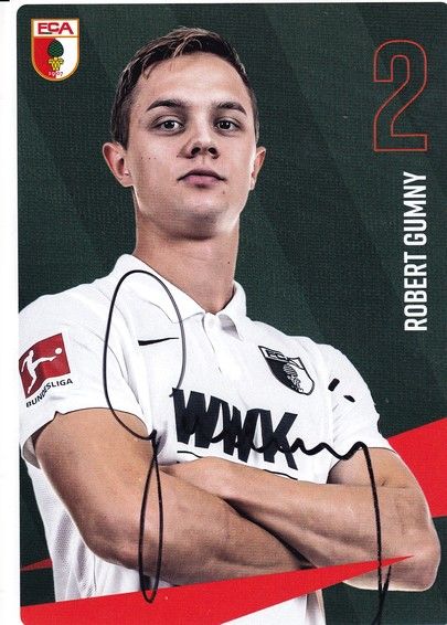 Autogramm Fussball | FC Augsburg | 2020 | Robert GUMNY