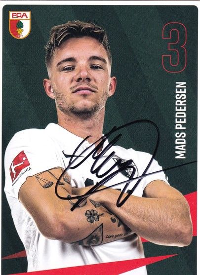 Autogramm Fussball | FC Augsburg | 2020 | Mads PETERSEN