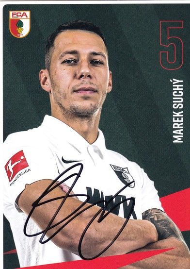Autogramm Fussball | FC Augsburg | 2020 | Marek SUCHY