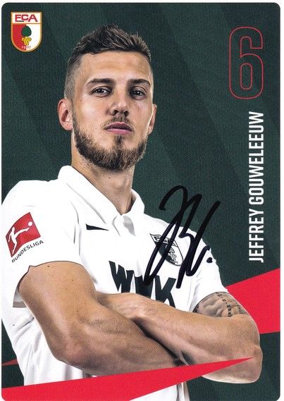 Autogramm Fussball | FC Augsburg | 2020 | Jeffrey GOUWELEEUW