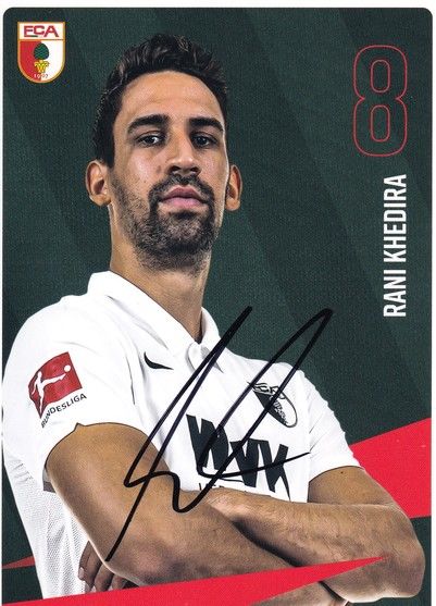 Autogramm Fussball | FC Augsburg | 2020 | Rani KHEDIRA