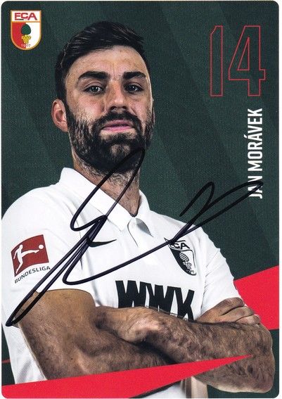 Autogramm Fussball | FC Augsburg | 2020 | Jan MORAVEK