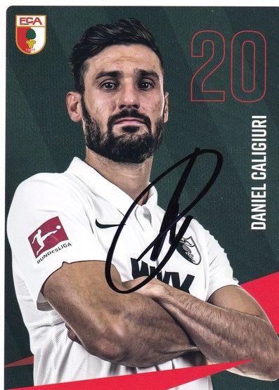 Autogramm Fussball | FC Augsburg | 2020 | Daniel CALIGIURI