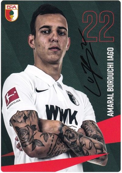 Autogramm Fussball | FC Augsburg | 2020 | Amaral BORDUCHI IAGO