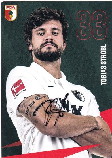 Autogramm Fussball | FC Augsburg | 2020 | Tobias STROBL