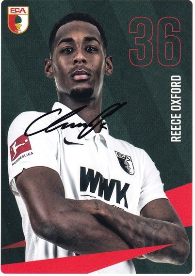 Autogramm Fussball | FC Augsburg | 2020 | Reece OXFORD