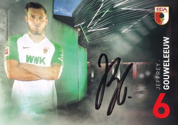 Autogramm Fussball | FC Augsburg | 2019 | Jeffrey GOUWELEEUW