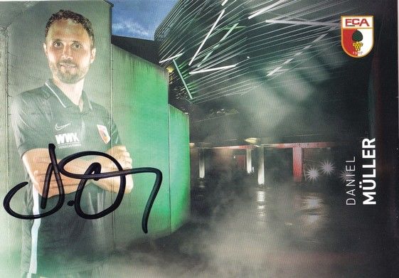 Autogramm Fussball | FC Augsburg | 2019 | Daniel MÜLLER