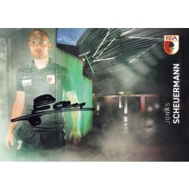Autogramm Fussball | FC Augsburg | 2019 | Jonas SCHEUERMANN