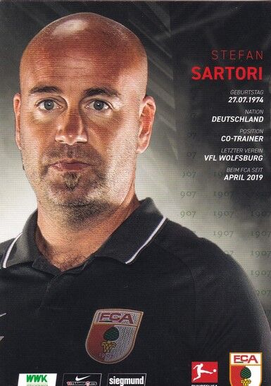 Autogramm Fussball | FC Augsburg | 2019 | Stefan SARTORI