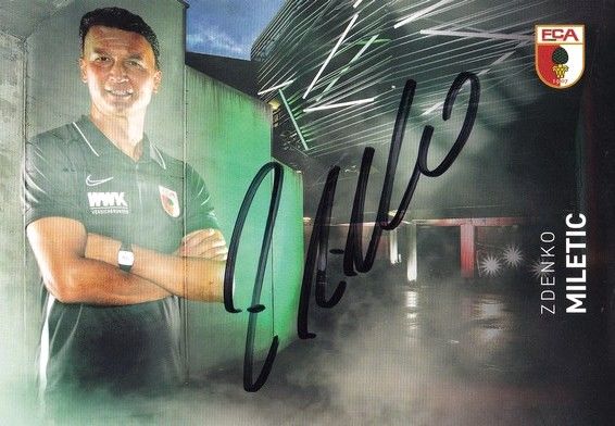 Autogramm Fussball | FC Augsburg | 2019 | Zdenko MILETIC