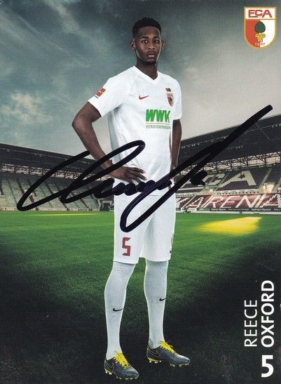 Autogramm Fussball | FC Augsburg | 2018 | Reece OXFORD