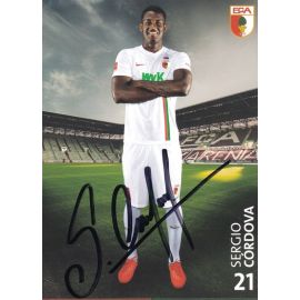Autogramm Fussball | FC Augsburg | 2018 | Sergio CORDOVA