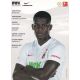 Autogramm Fussball | FC Augsburg | 2018 | Sergio CORDOVA