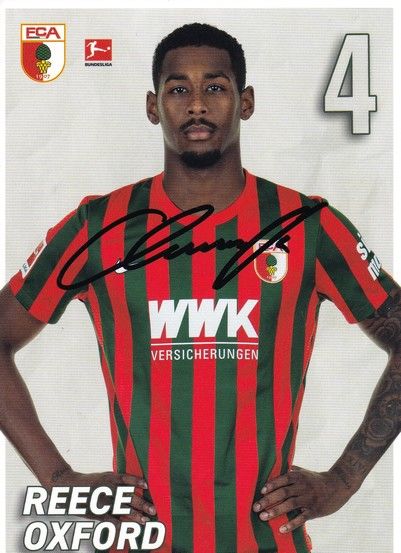 Autogramm Fussball | FC Augsburg | 2021 | Reece OXFORD
