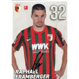 Autogramm Fussball | FC Augsburg | 2021 | Raphael FRAMBERGER