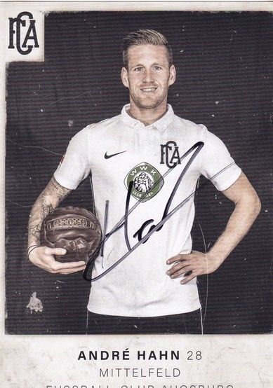 Autogramm Fussball | FC Augsburg | 2018 Retro | Andre HAHN
