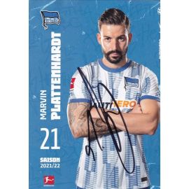 Autogramm Fussball | Hertha BSC Berlin | 2021 | Marvin PLATTENHARDT