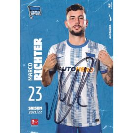Autogramm Fussball | Hertha BSC Berlin | 2021 | Marco RICHTER