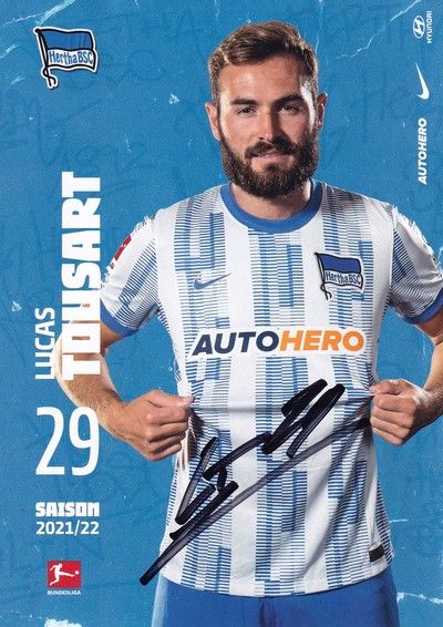 Autogramm Fussball | Hertha BSC Berlin | 2021 | Lucas TOUSART