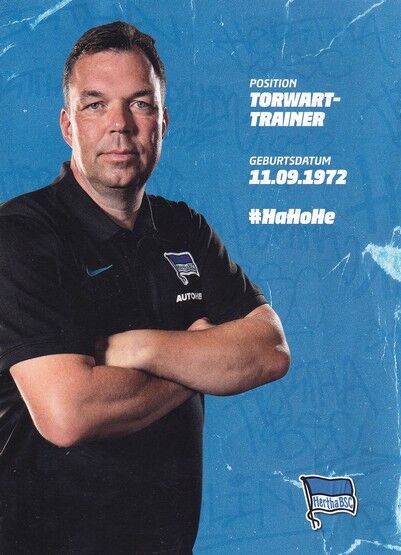 Autogramm Fussball | Hertha BSC Berlin | 2021 | Andreas MENGER