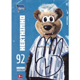 Autogramm Fussball | Hertha BSC Berlin | 2021 | HERTHINHO (Maskottchen)