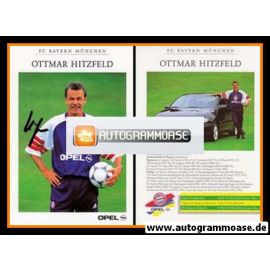 Autogramm Fussball | FC Bayern M&uuml;nchen | 1998 | Ottmar HITZFELD