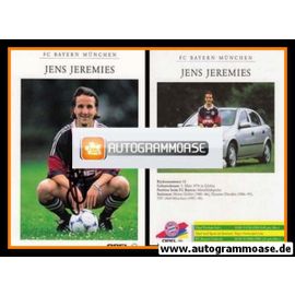 Autogramm Fussball | FC Bayern M&uuml;nchen | 1998 | Jens JEREMIES