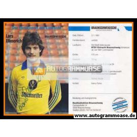 Autogramm Fussball | Eintracht Braunschweig | 1981 | Lars ELLMERICH
